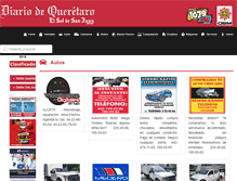 Tablet Screenshot of diarioqro.com
